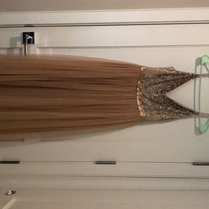 BHLDN Avery Dress in Blush. Size 0.